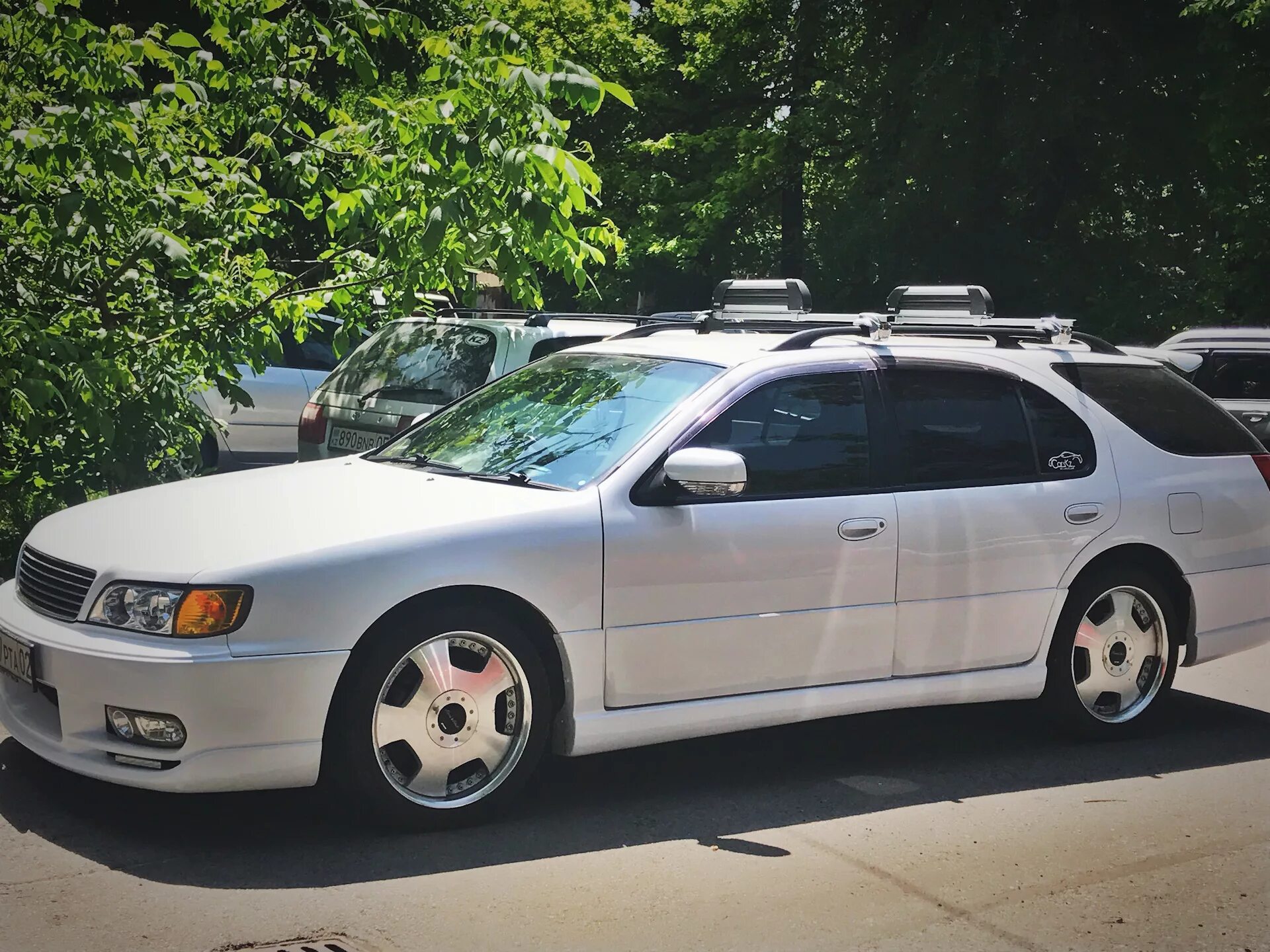 Ниссан цефиро универсал фото Немного make up'а - Nissan Cefiro Wagon, 3 л, 1998 года кузовной ремонт DRIVE2