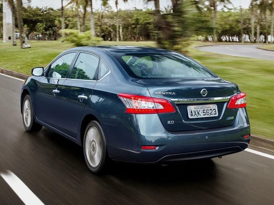 Ниссан центра фото и цена новый Nissan Sentra 2013 года выпуска для рынка Бразилии. Фото 20. VERcity