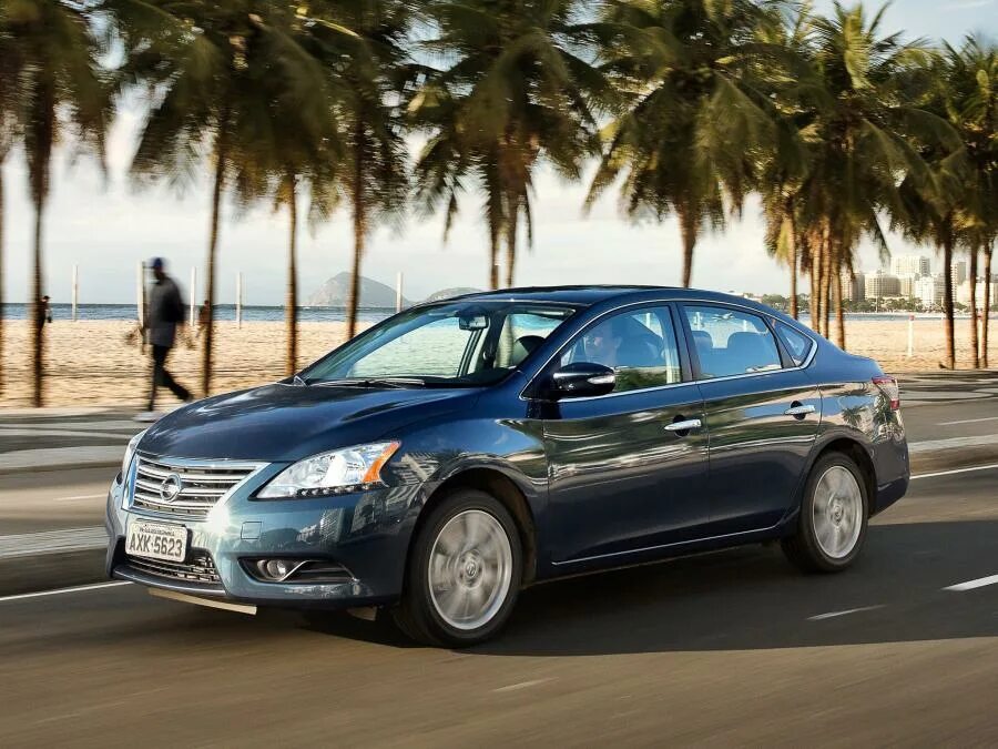 Ниссан центра цена и фото Nissan Sentra 2013 года выпуска для рынка Бразилии. Фото 12. VERcity