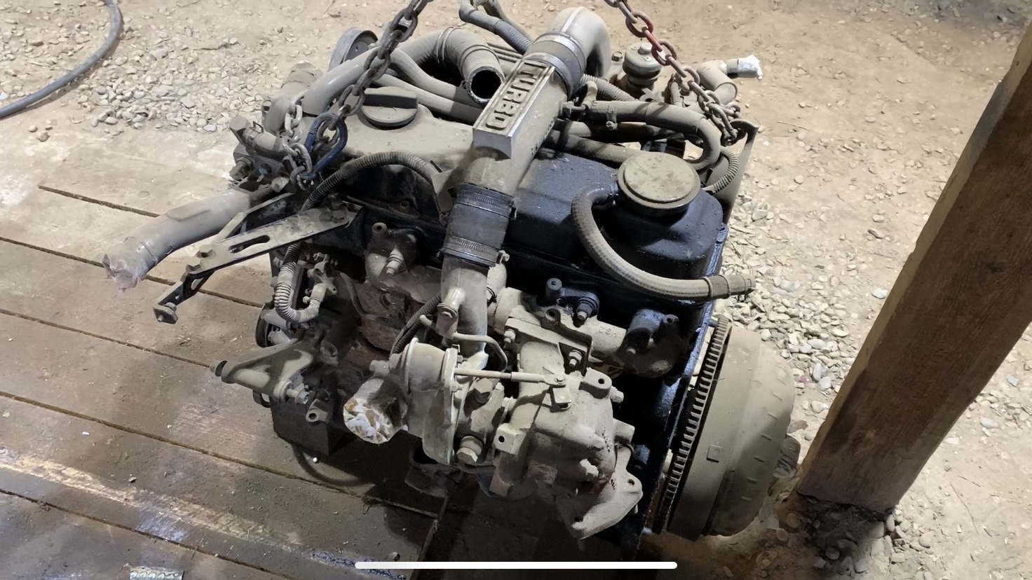 Ниссан тд27 фото Часть 4. Капремонт двигателя TD27T(разборка) - Nissan Datsun (D21), 2,7 л, 1995 