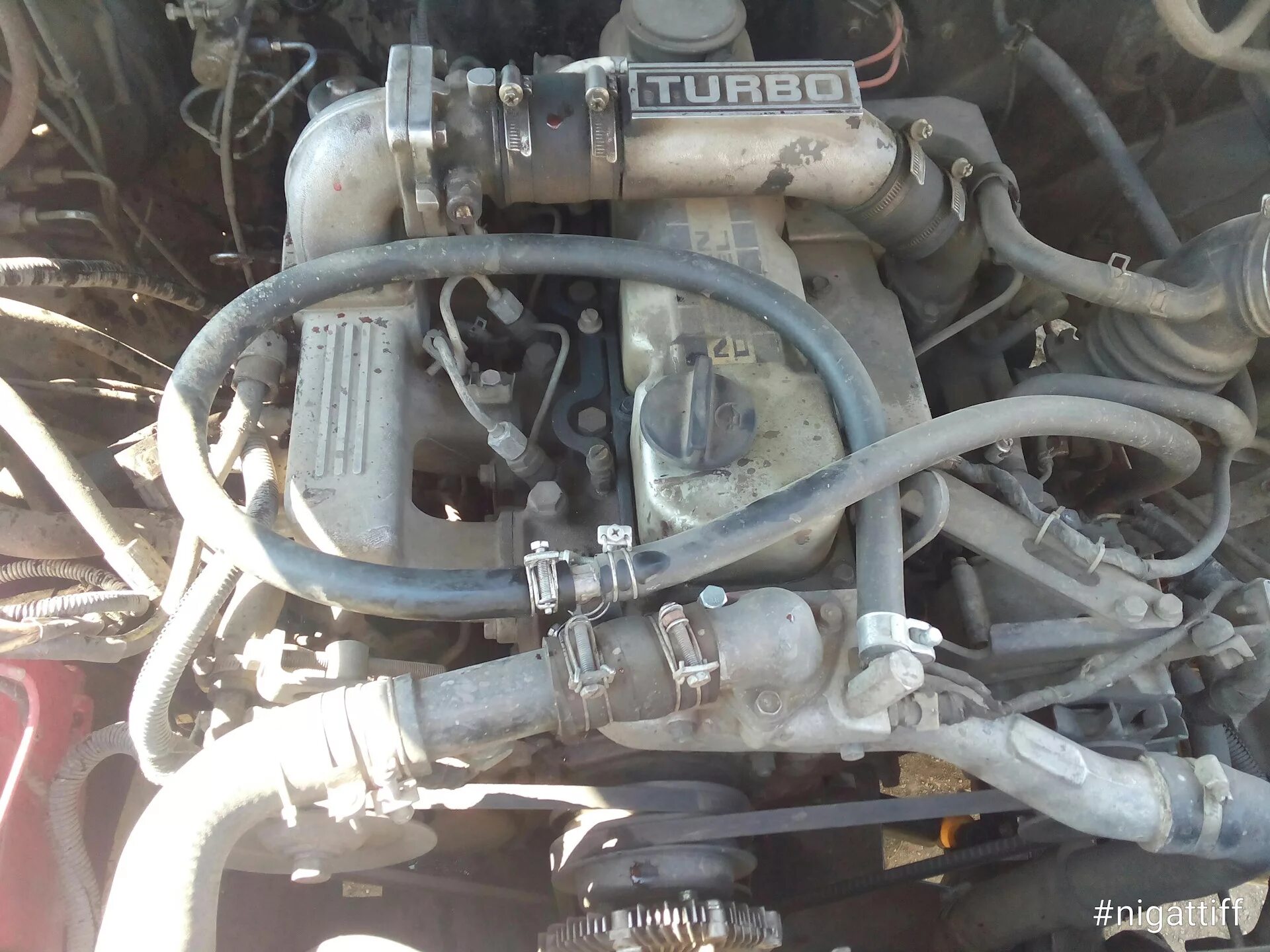 Ниссан тд27 фото Печка террано d21. Или как снять отопитель. - Nissan Terrano I, 2,7 л, 1992 года