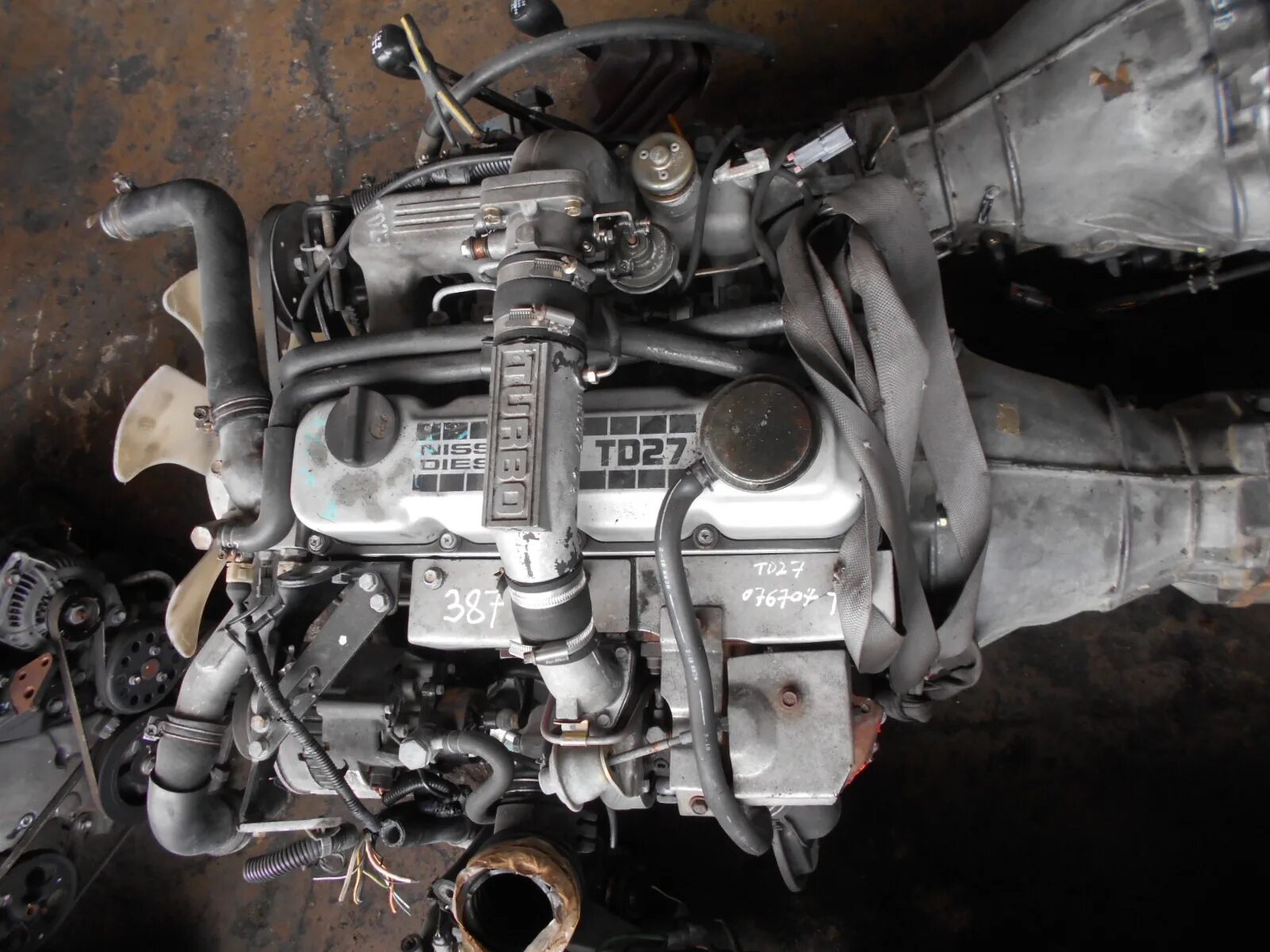 Ниссан тд27 фото Установочные размеры TD27 и QD32 - Сообщество "УАЗоводы" на DRIVE2