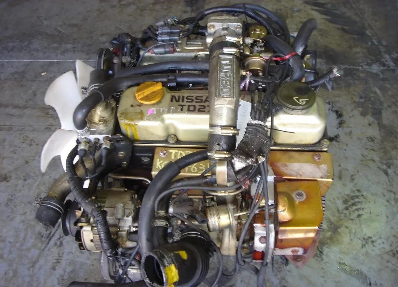 Ниссан тд27 фото Двигатель TD27B 2.7 Ниссан Mistral где купить контрактный мотор Ferio.ru