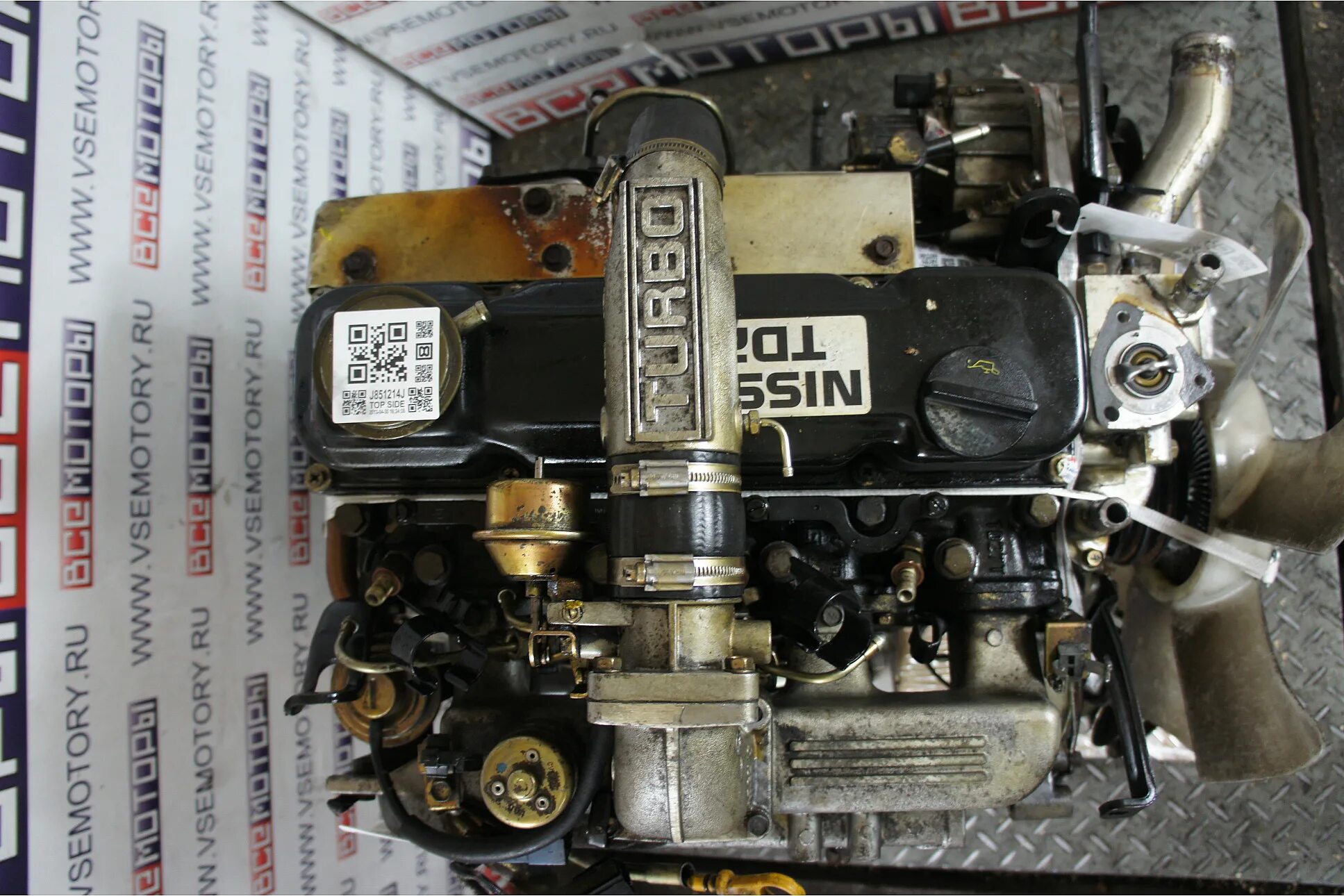 Ниссан тд27 фото Продажа двигателя б/у TD27T для NISSAN. Купить контрактный двигатель TD27T.