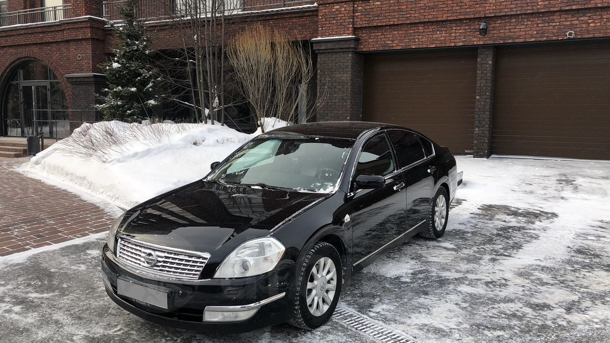 Ниссан теана 2006 фото Nissan Teana (J31) 2.3 бензиновый 2006 черный седан на DRIVE2