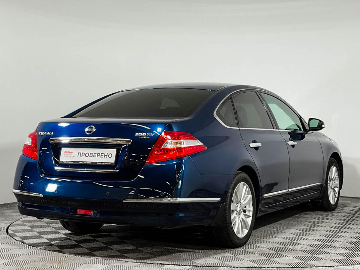Ниссан теана 2008 фото Купить б/у Nissan Teana II 3.5 CVT (249 л.с.) бензин вариатор в Москве: синий Ни