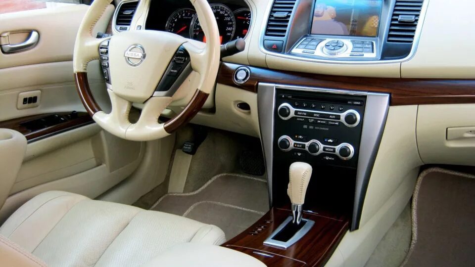 Ниссан теана 2008 салон фото Nissan Teana (J32) 3.5 бензиновый 2008 J32 3.5 супер комфорт) на DRIVE2