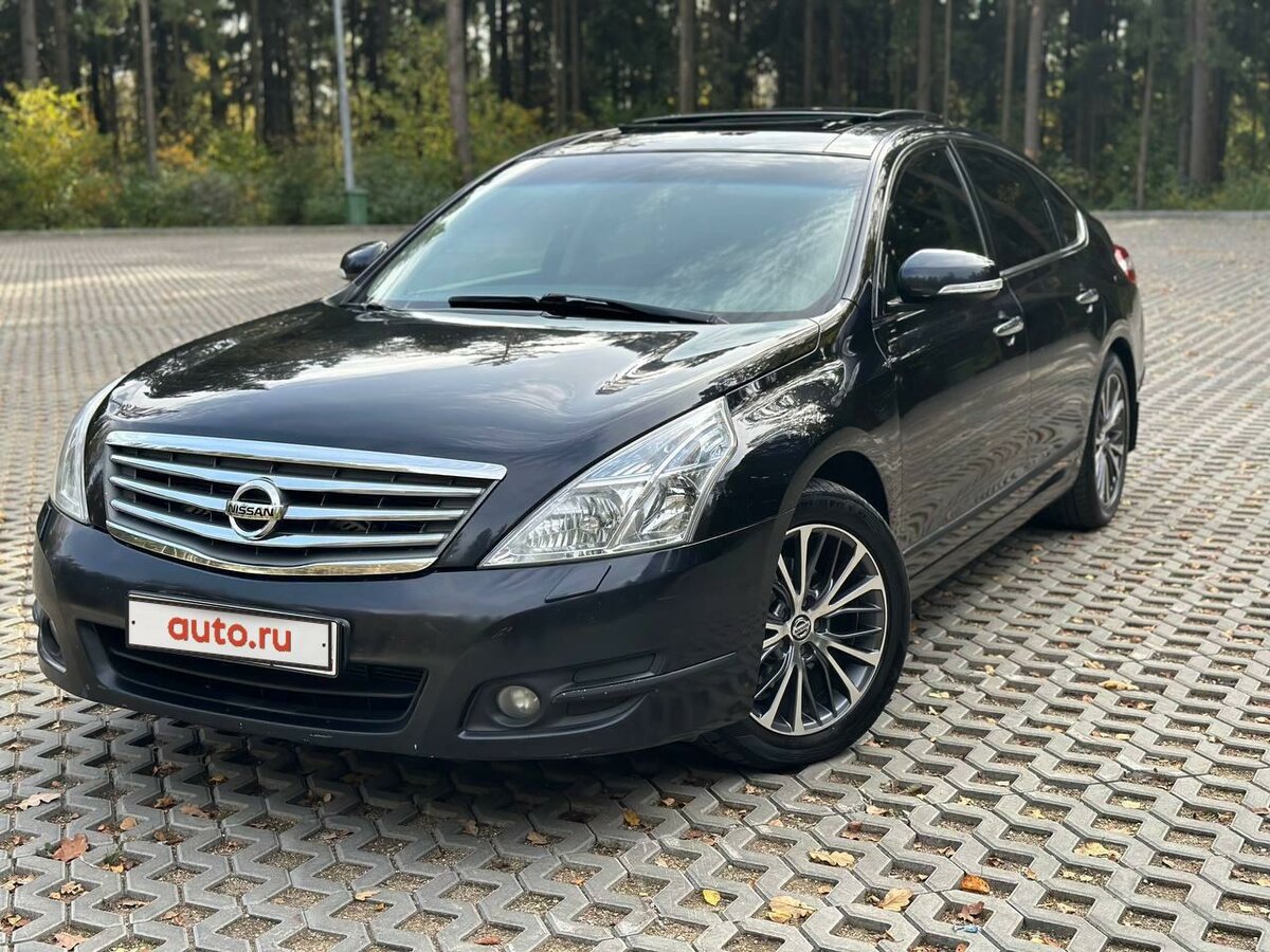 Ниссан теана 2010 фото Купить б/у Nissan Teana II 3.5 CVT (249 л.с.) бензин вариатор в Мытищах: чёрный 