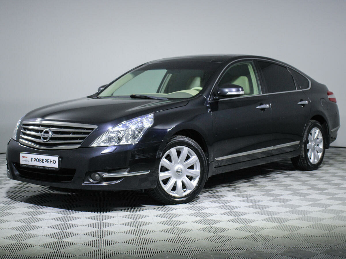 Ниссан теана 2010 фото Купить б/у Nissan Teana II 3.5 CVT (249 л.с.) бензин вариатор в Москве: чёрный Н