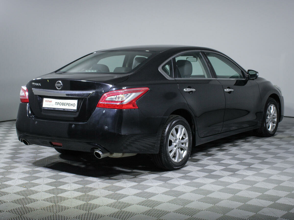 Ниссан теана 2014 фото Купить б/у Nissan Teana III 2.5 CVT (173 л.с.) бензин вариатор в Москве: чёрный 