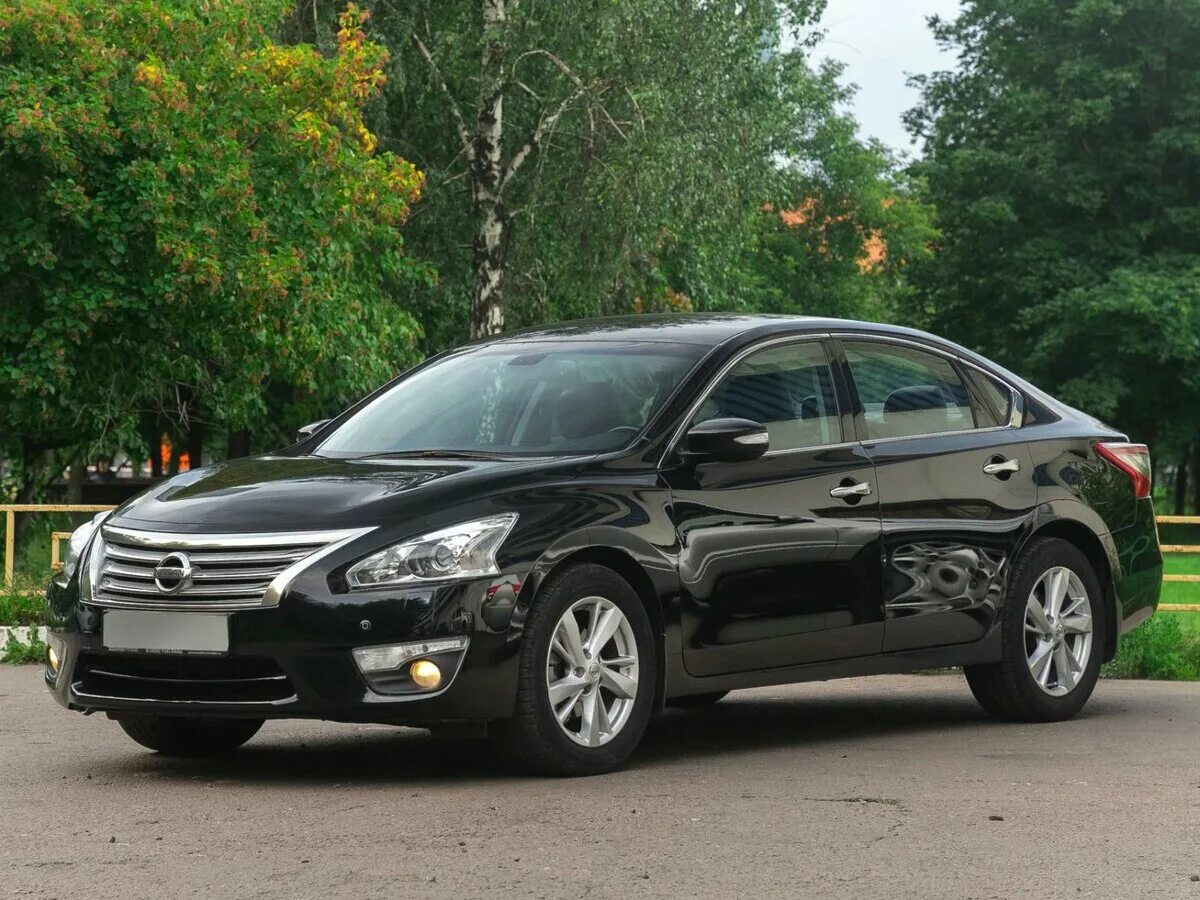 Ниссан теана 2014 фото Купить б/у Nissan Teana III 2.5 CVT (173 л.с.) бензин вариатор в Москве: чёрный 