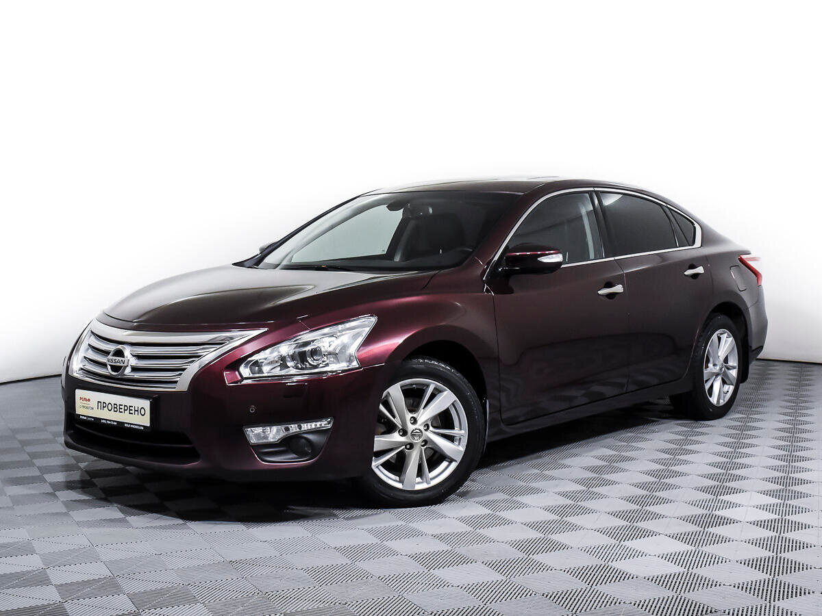 Ниссан теана 2014 фото Купить б/у Nissan Teana III 3.5 CVT (249 л.с.) бензин вариатор в Москве: красный