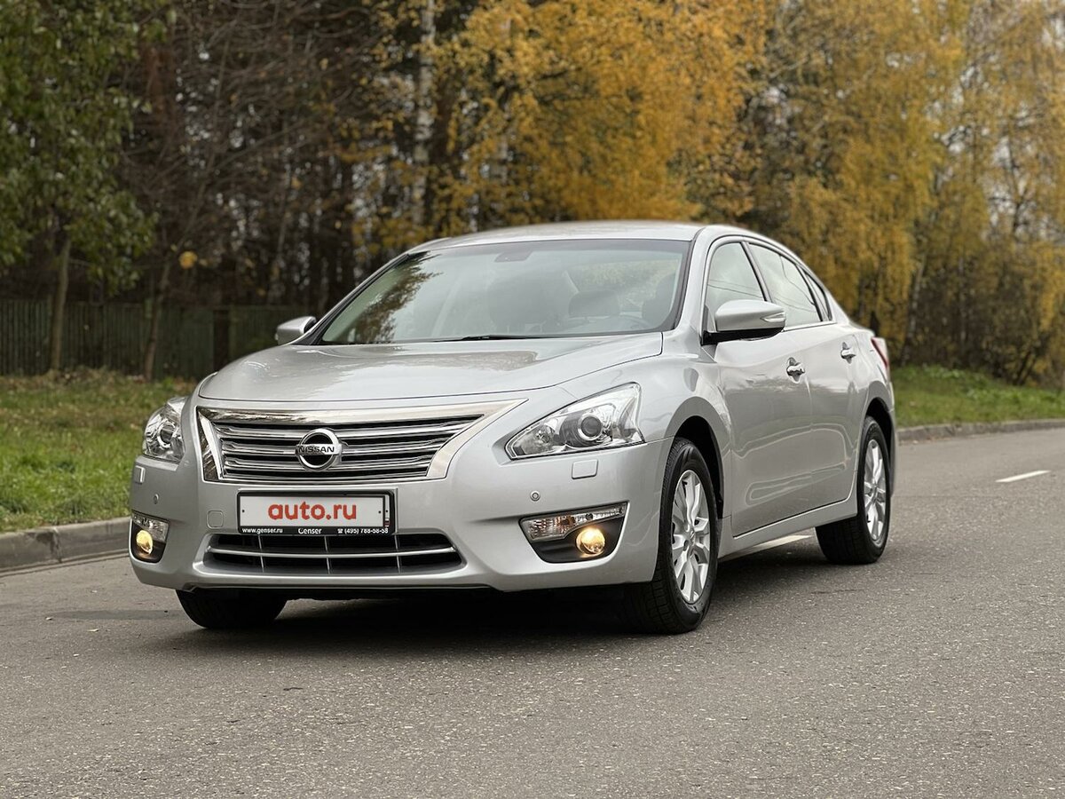 Ниссан теана 2014 фото Купить б/у Nissan Teana III 2.5 CVT (173 л.с.) бензин вариатор в Москве: серый Н