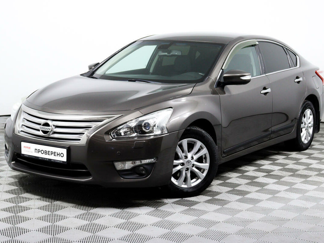 Ниссан теана 2014 фото Купить б/у Nissan Teana III 2.5 CVT (173 л.с.) бензин вариатор в Москве: коричне