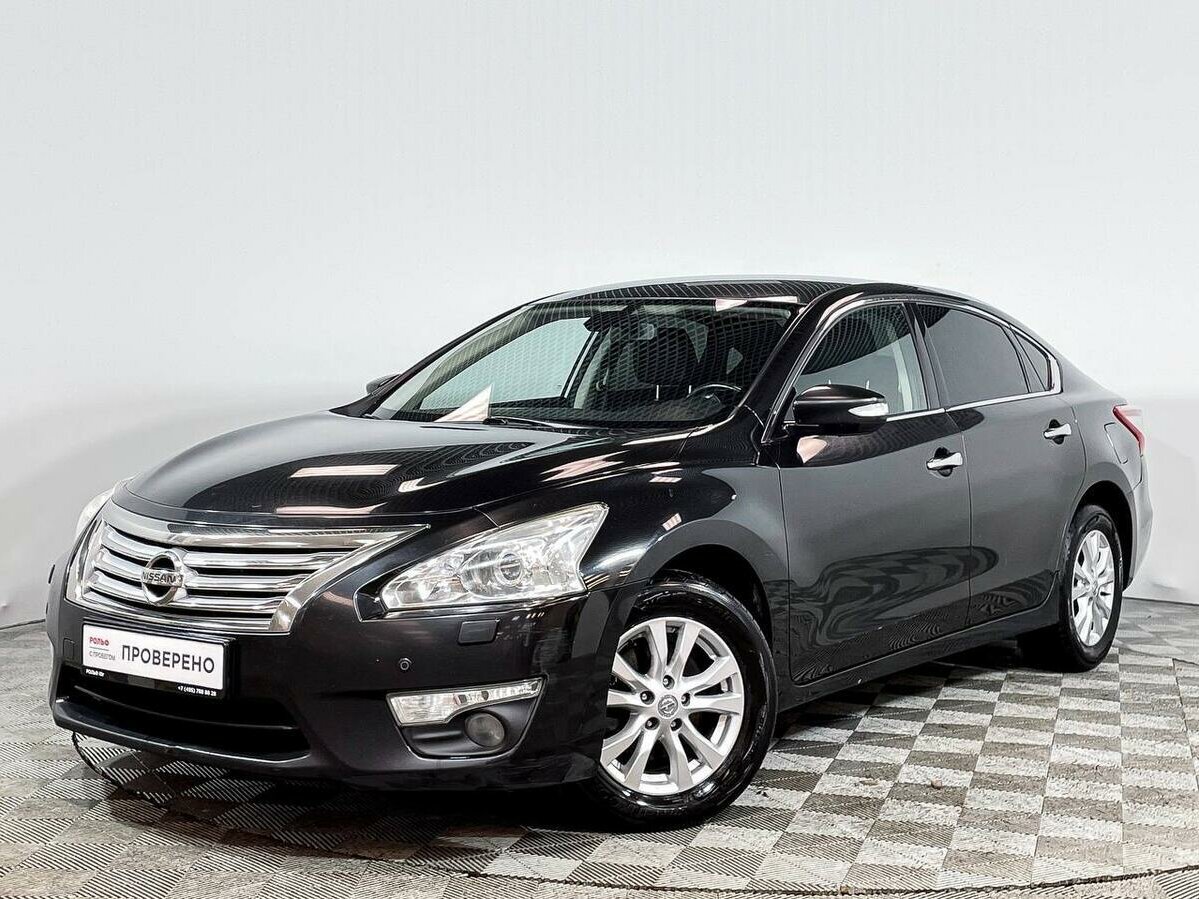 Ниссан теана 2014 фото Купить б/у Nissan Teana III 2.5 CVT (173 л.с.) бензин вариатор в Москве: чёрный 