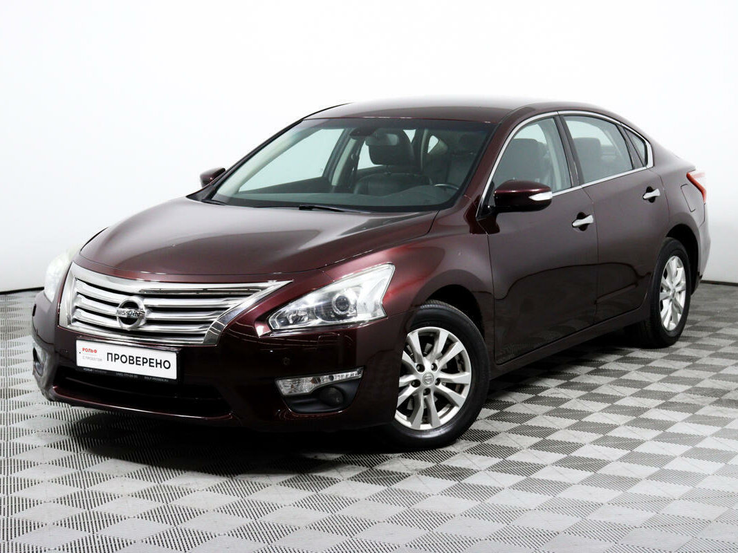Ниссан теана 2014 год фото Купить б/у Nissan Teana III 2.5 CVT (173 л.с.) бензин вариатор в Москве: красный