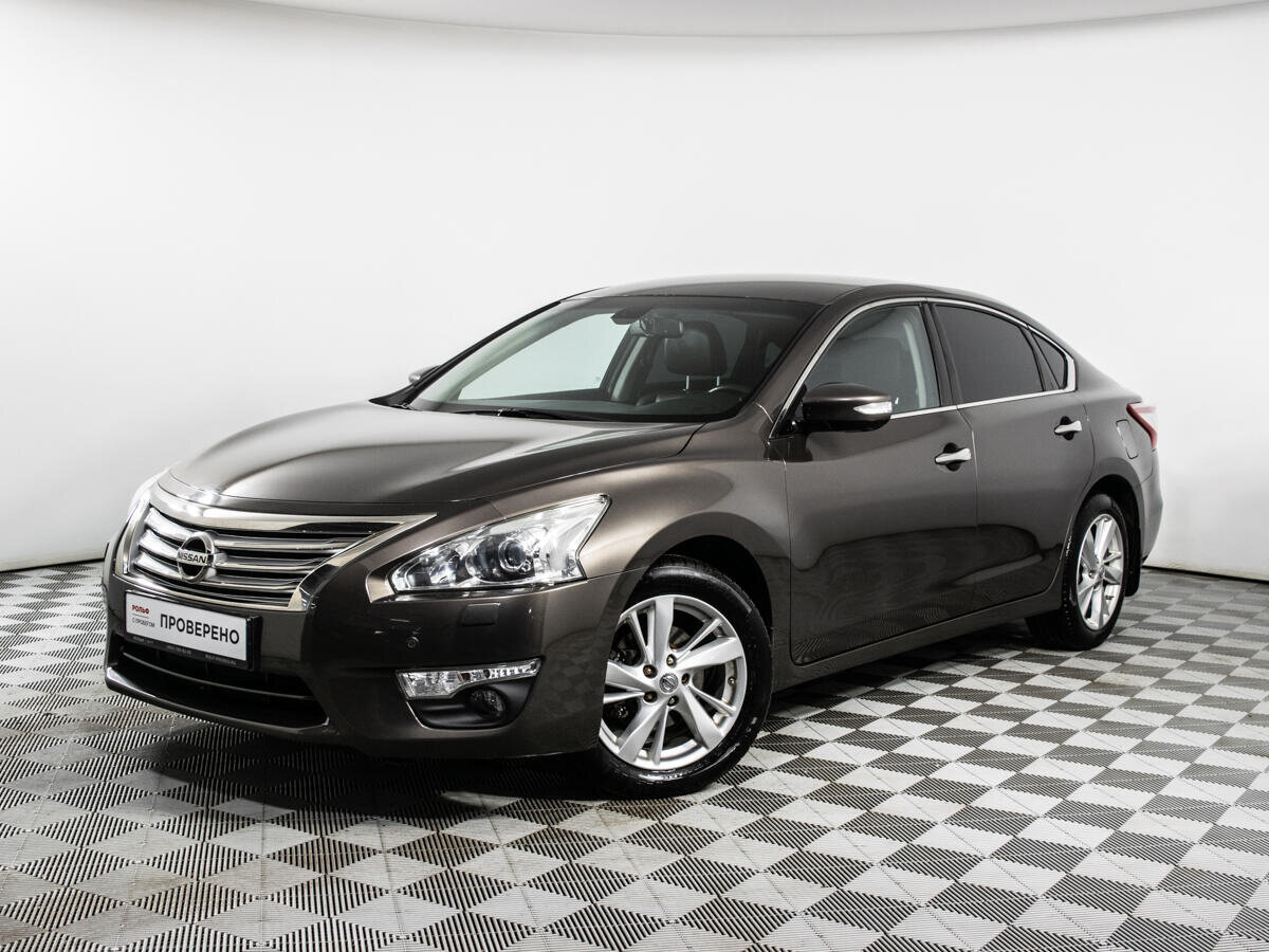 Ниссан теана 2014 год фото Купить б/у Nissan Teana III 2.5 CVT (173 л.с.) бензин вариатор в Москве: коричне