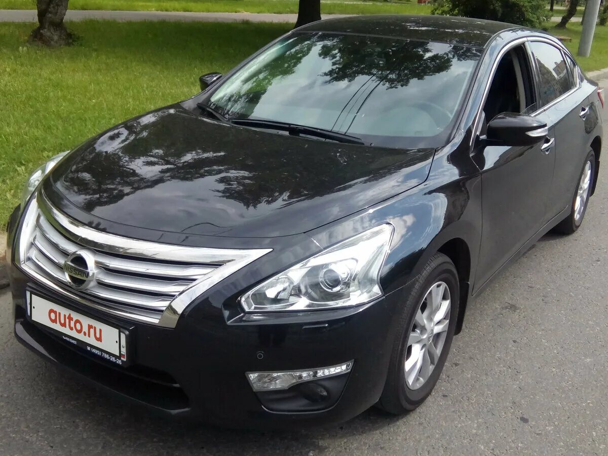 Ниссан теана 2014 год фото Купить б/у Nissan Teana III 2.5 CVT (173 л.с.) бензин вариатор в Москве: чёрный 
