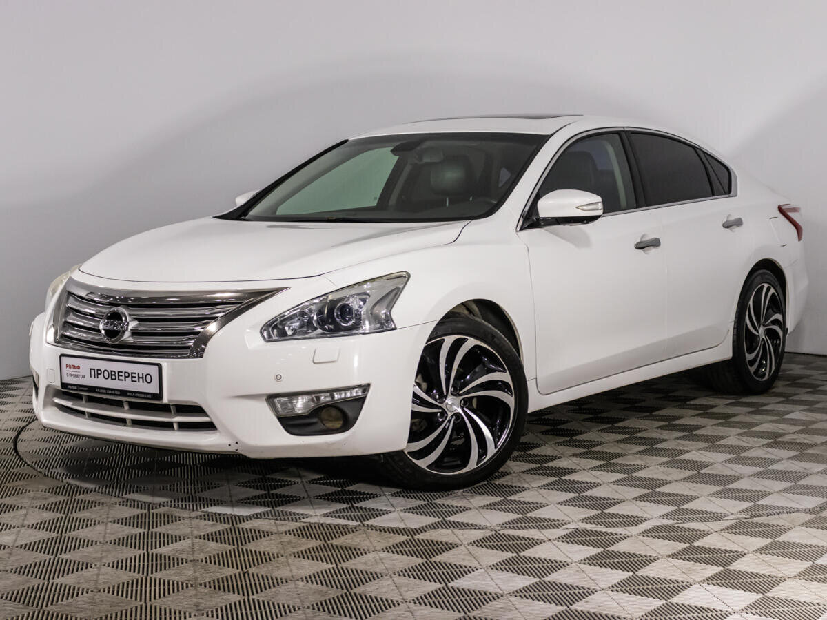 Ниссан теана 2014 год фото Купить б/у Nissan Teana III 3.5 CVT (249 л.с.) бензин вариатор в Санкт-Петербург
