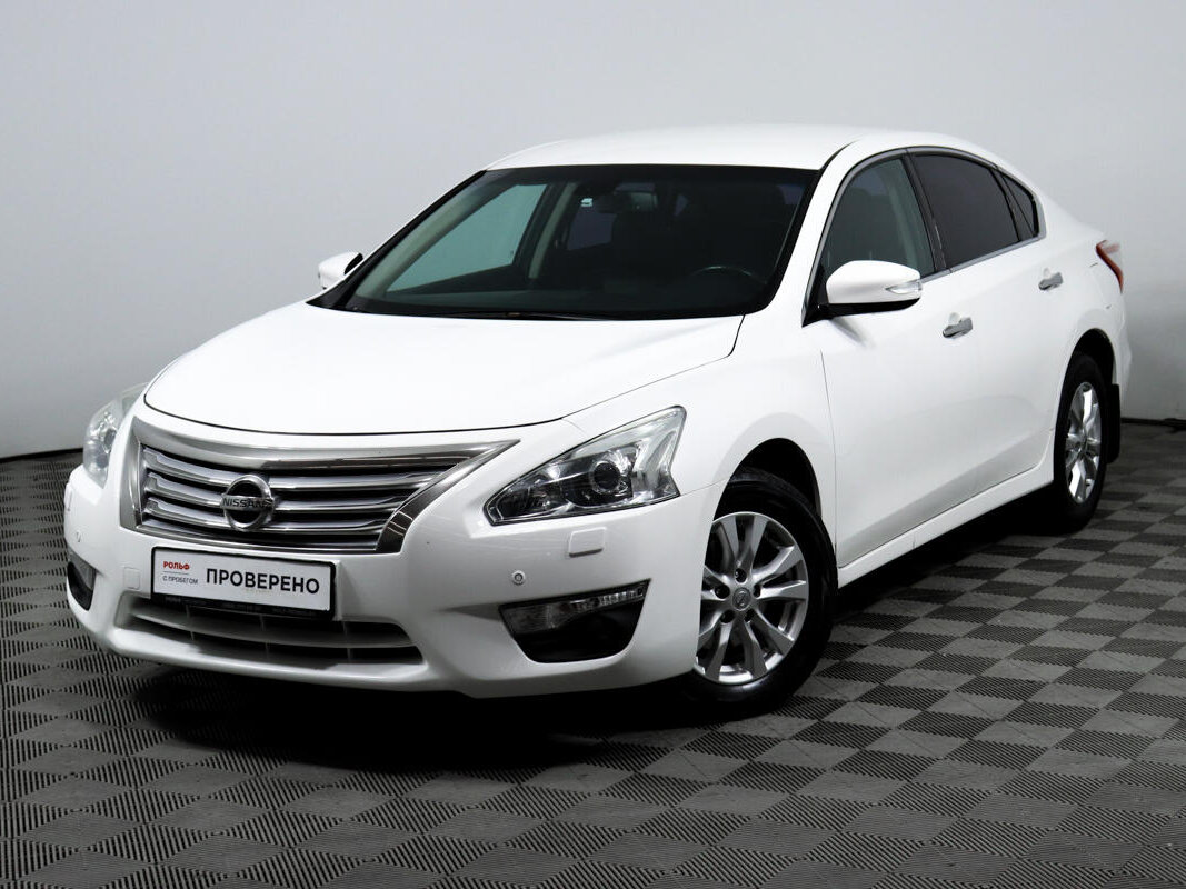 Ниссан теана 2014 год фото Купить б/у Nissan Teana III 2.5 CVT (173 л.с.) бензин вариатор в Москве: белый Н