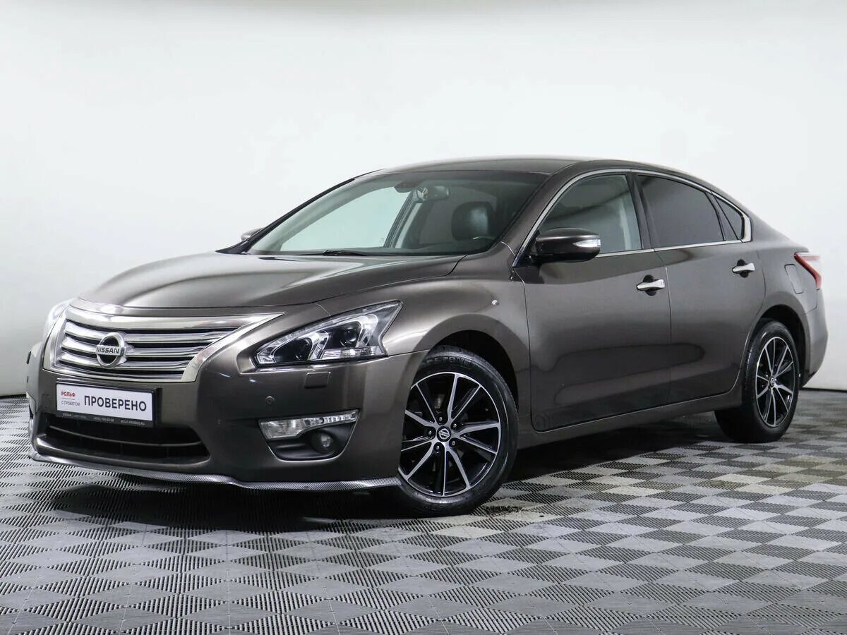 Ниссан теана 2015 фото Купить б/у Nissan Teana III 2.5 CVT (173 л.с.) бензин вариатор в Москве: коричне