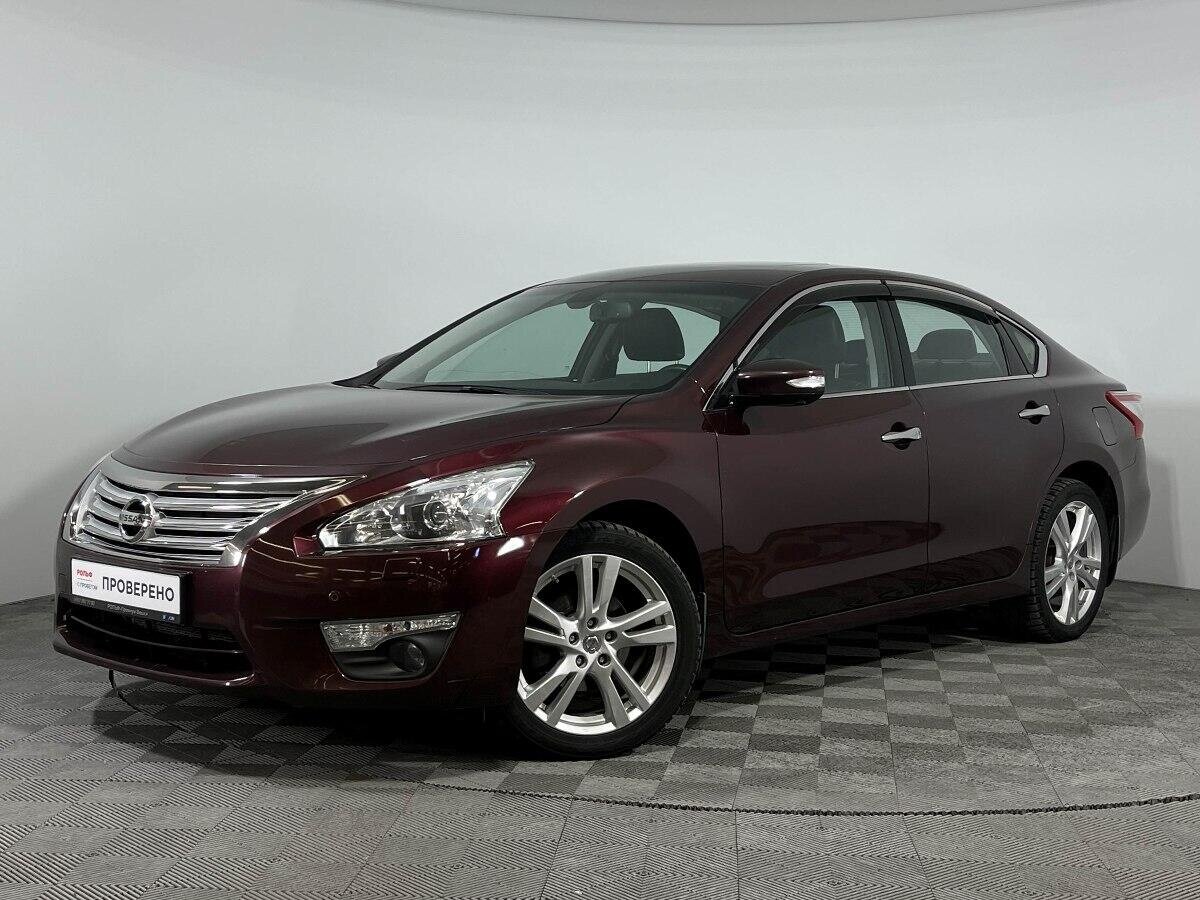 Ниссан теана 2015 фото Купить б/у Nissan Teana III 2.5 CVT (173 л.с.) бензин вариатор в Москве: красный