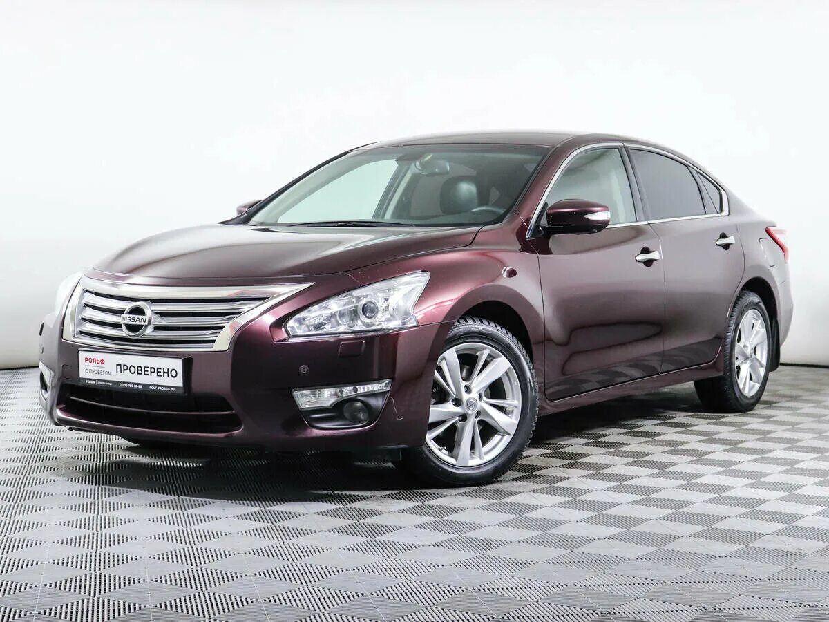 Ниссан теана 2015 фото Купить б/у Nissan Teana III 2.5 CVT (173 л.с.) бензин вариатор в Москве: пурпурн
