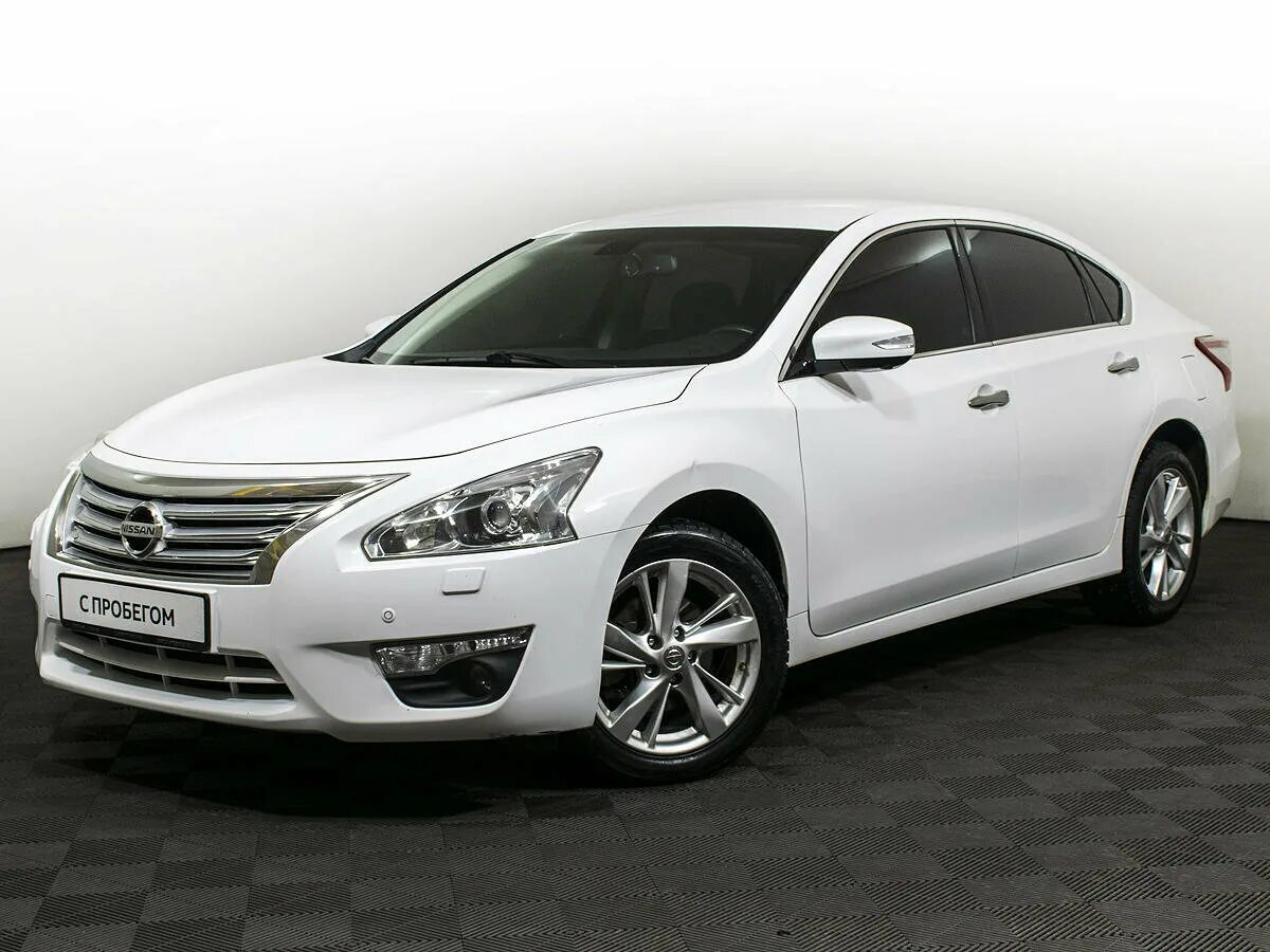 Ниссан теана 2015 фото Купить б/у Nissan Teana III 2.5 CVT (173 л.с.) бензин вариатор в Москве: белый Н