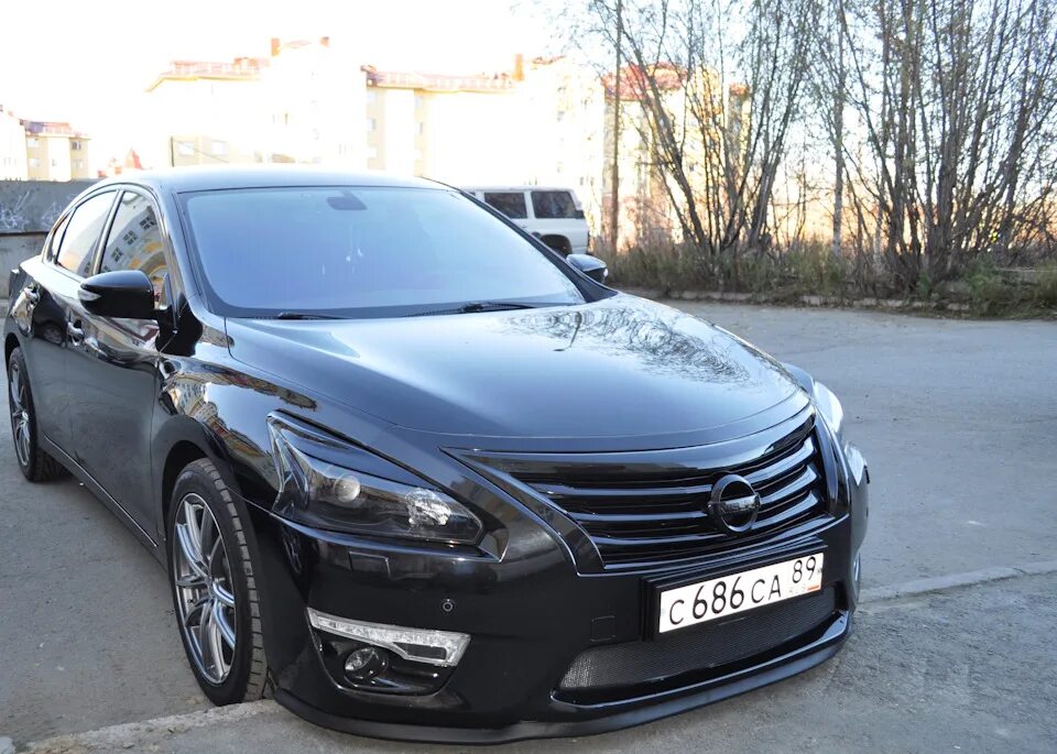 Ниссан теана 33 тюнинг Наращиваем ресницы - Nissan Teana (L33), 2,5 л, 2014 года стайлинг DRIVE2