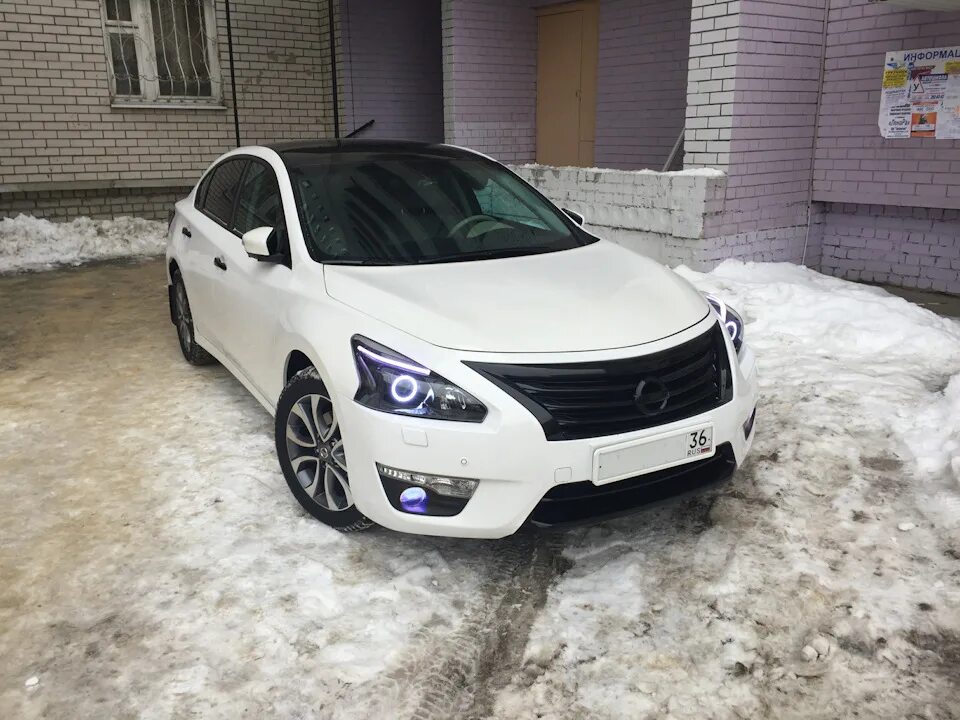Ниссан теана 33 тюнинг Избавился от хрома - Nissan Teana (L33), 2,5 л, 2014 года стайлинг DRIVE2