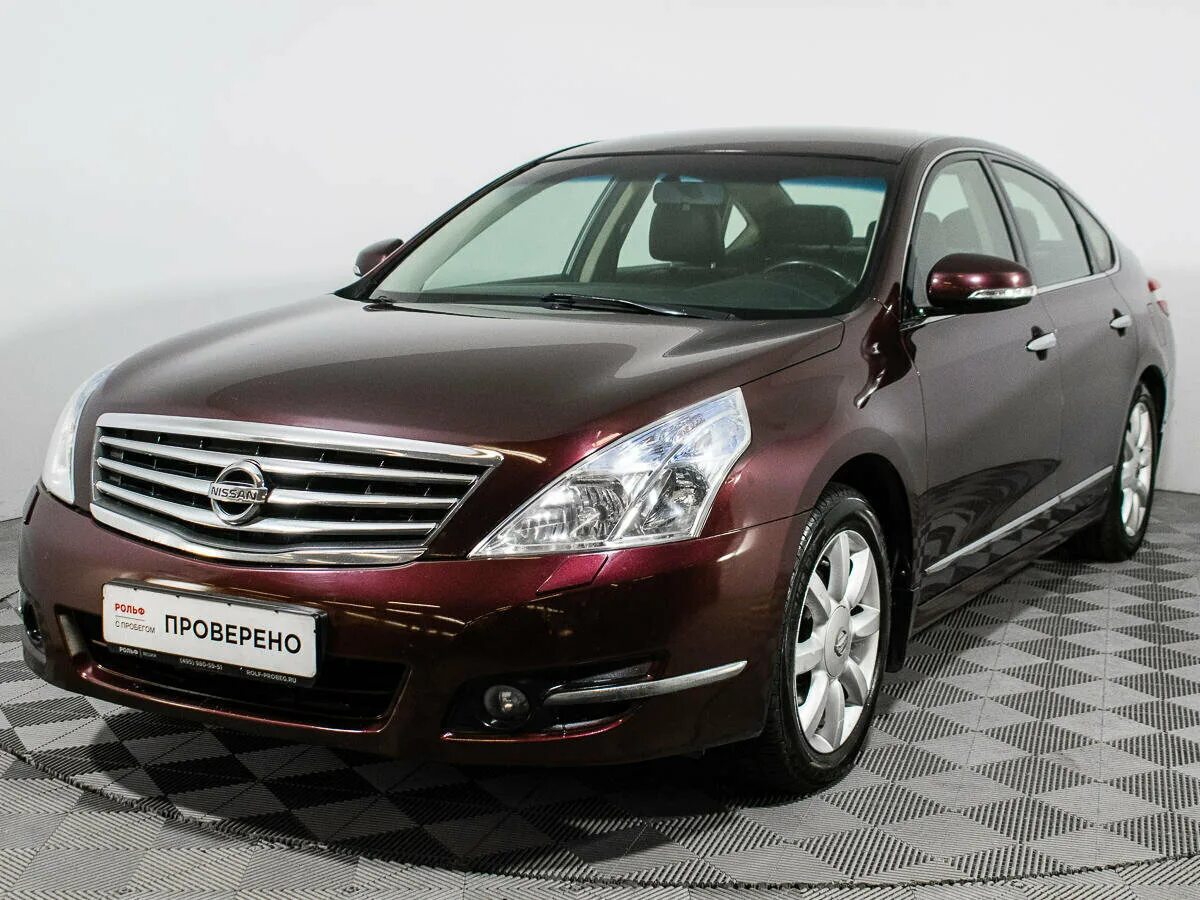 Ниссан теана автомат фото Купить б/у Nissan Teana II 2.5 CVT (182 л.с.) бензин вариатор в Москве: пурпурны