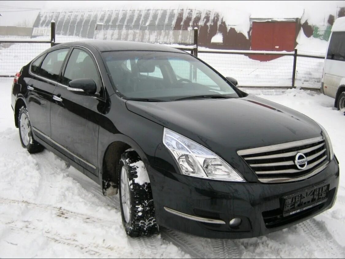 Ниссан теана черная фото Купить б/у Nissan Teana II Рестайлинг 2.5 CVT (167 л.с.) 4WD бензин вариатор в Т