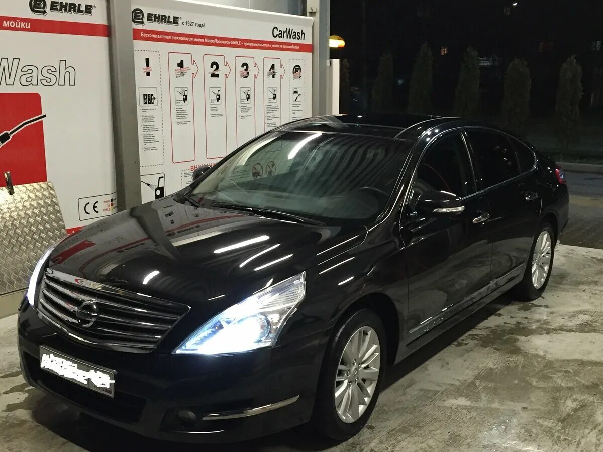 Ниссан теана черная фото Купить б/у Nissan Teana II Рестайлинг 2.5 CVT (182 л.с.) бензин вариатор в Невин