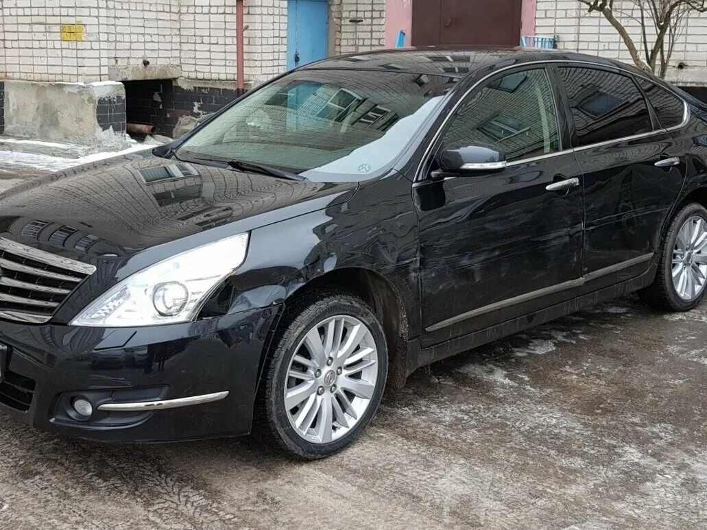 Ниссан теана черная фото Купить б/у Nissan Teana II Рестайлинг 2.0 AT (136 л.с.) бензин автомат в Кстове: