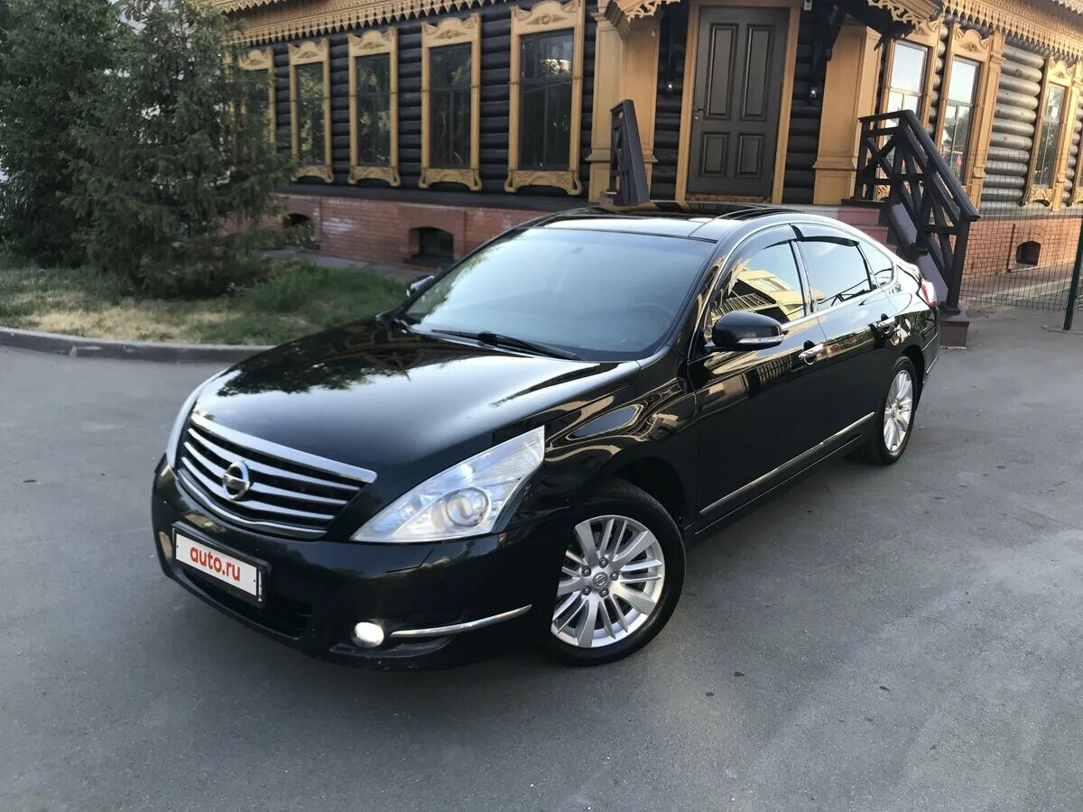 Ниссан теана черная фото Купить б/у Nissan Teana II Рестайлинг 3.5 CVT (249 л.с.) бензин вариатор в Новос