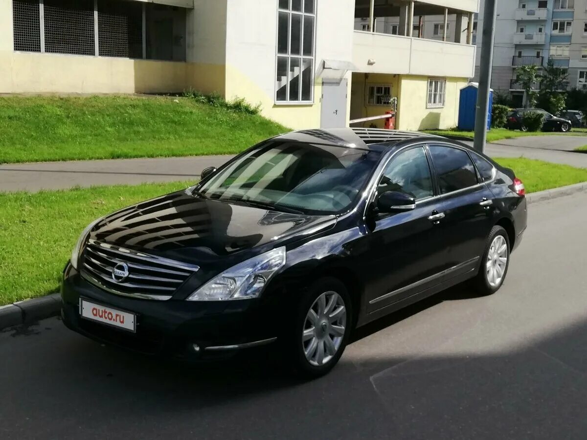 Ниссан теана черная фото Купить б/у Nissan Teana II 2.5 CVT (167 л.с.) 4WD бензин вариатор в Москве: чёрн