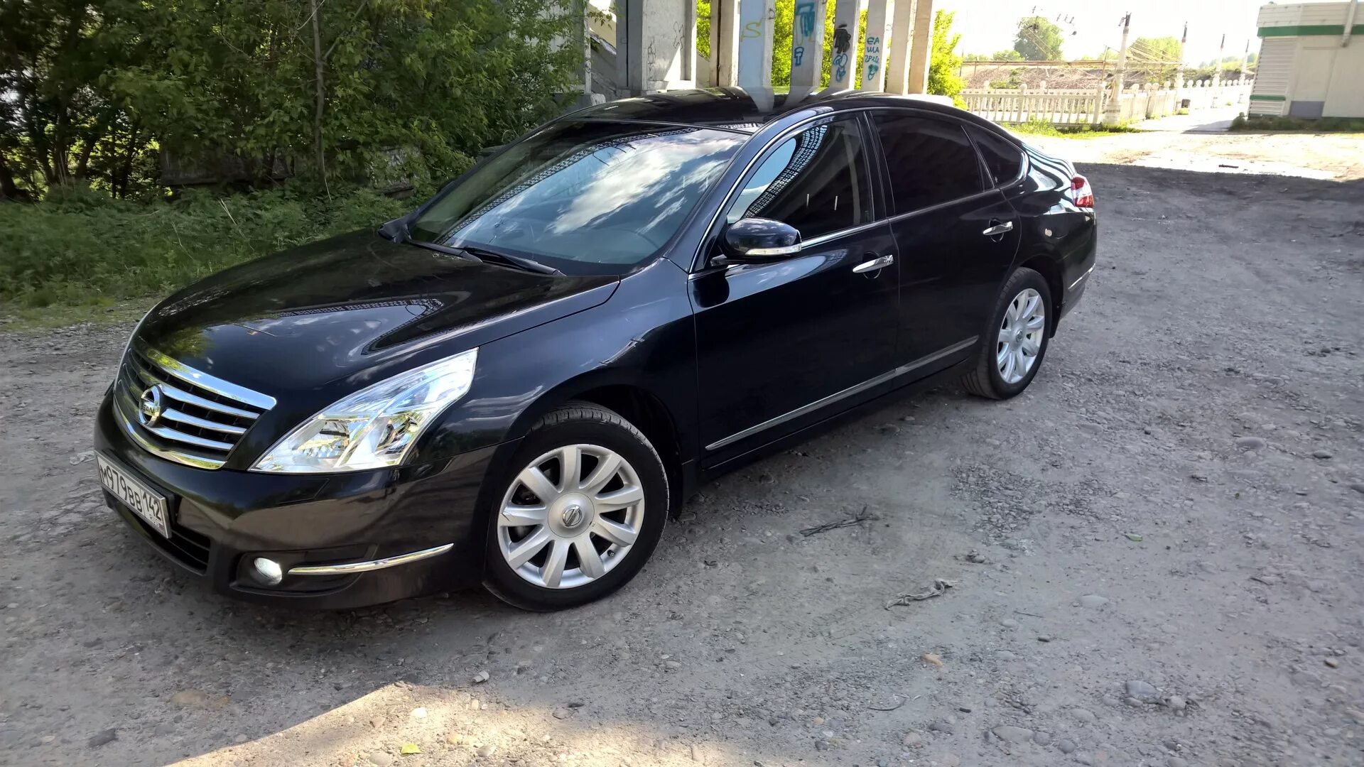 Ниссан теана черная фото Чистая Танюшка и тонировочка))) - Nissan Teana (J32), 2,5 л, 2008 года стайлинг 