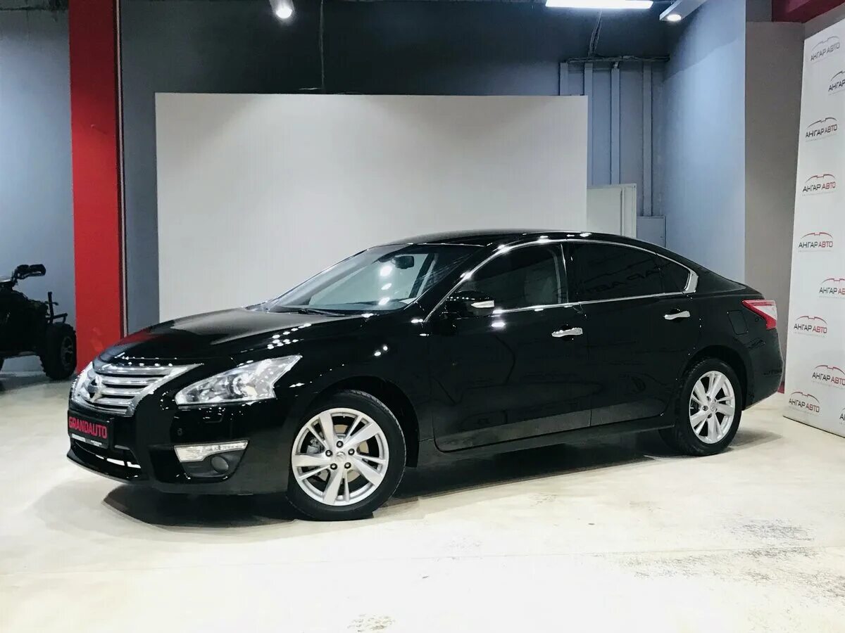 Ниссан теана черная фото Купить б/у Nissan Teana III 3.5 CVT (249 л.с.) бензин вариатор в Москве: чёрный 
