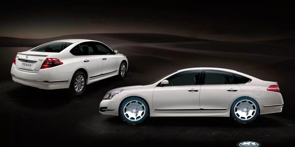 Ниссан теана фото Реальный вид и фотошоп примерка моих Luxury 888 - Nissan Teana (J32), 2,5 л, 200