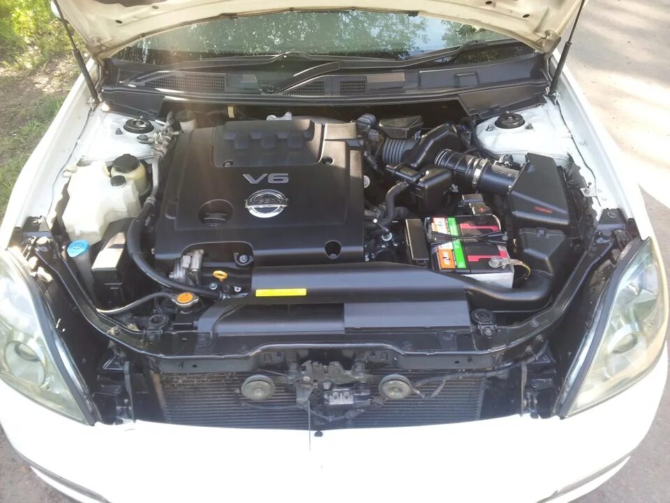 Ниссан теана фото под капотом Уборка под капотом - Nissan Teana (J31), 2,3 л, 2007 года мойка DRIVE2