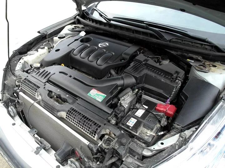 Ниссан теана фото под капотом Установка ГБО на Nissan Teana (J32) 4 × 4 Элитгаз Екатеринбург
