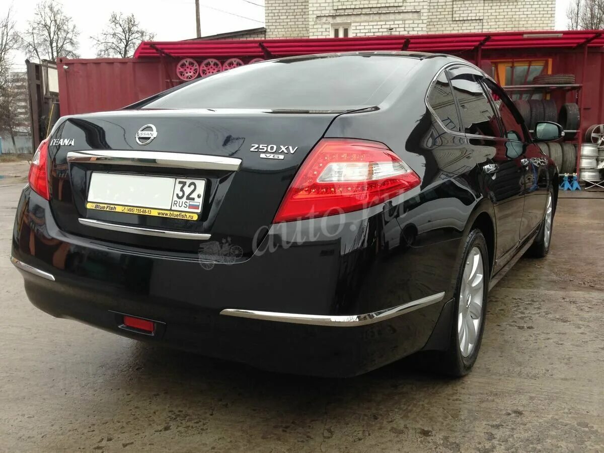 Ниссан теана фото сзади Купить б/у Nissan Teana II 2.5 CVT (182 л.с.) бензин вариатор в Брянске: чёрный 