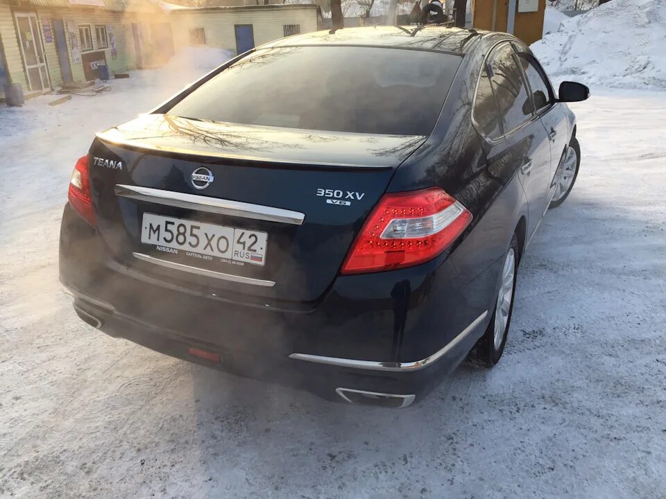 Ниссан теана фото сзади Спойлер Nissan Teana J32 - Nissan Teana (J32), 3,5 л, 2010 года тюнинг DRIVE2