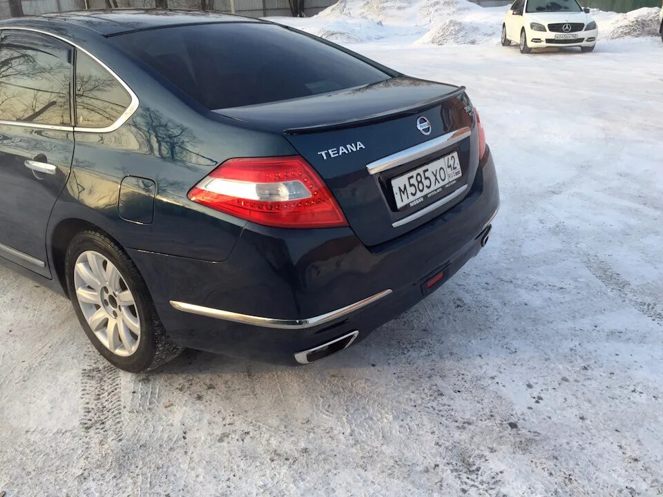 Ниссан теана фото сзади Спойлер Nissan Teana J32 - Nissan Teana (J32), 3,5 л, 2010 года тюнинг DRIVE2
