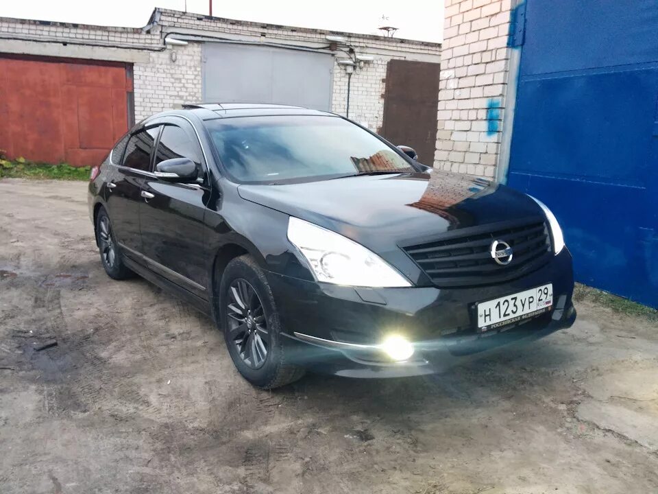 Ниссан теана j32 антихром фото Покраска решетки - Nissan Teana (J32), 3,5 л, 2013 года тюнинг DRIVE2