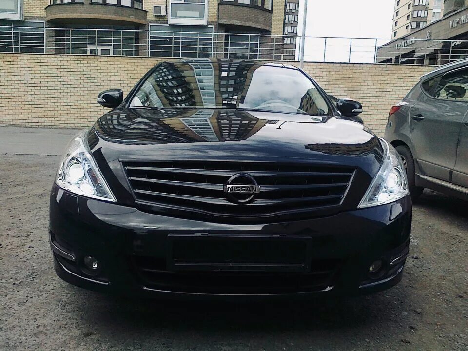 Ниссан теана j32 антихром фото Чёрная решетка на теану. - Nissan Teana (J32), 3,5 л, 2012 года стайлинг DRIVE2
