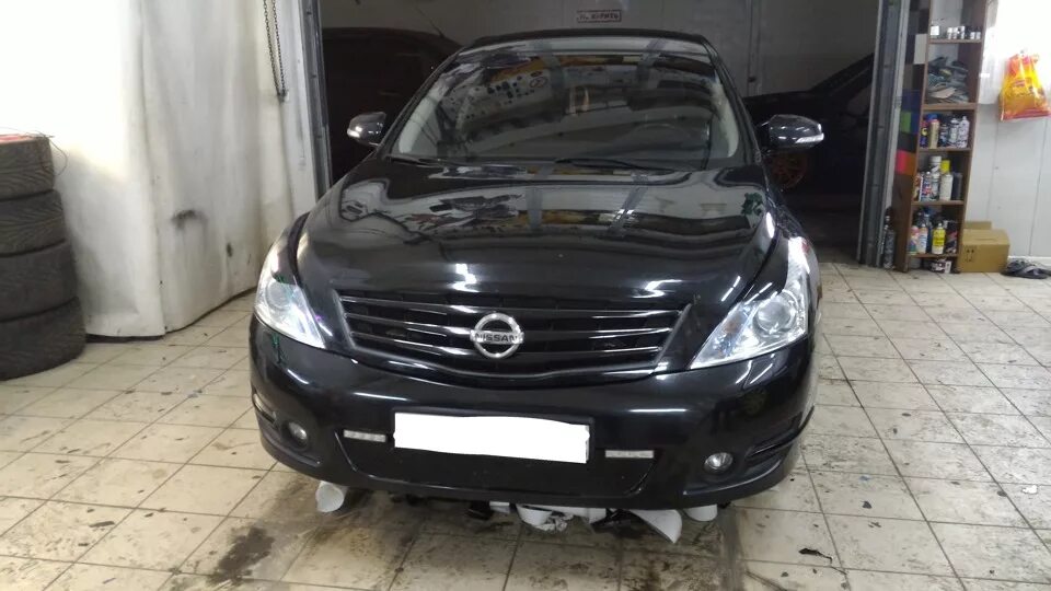 Ниссан теана j32 антихром фото Операция "Антихром" - Nissan Teana (J32), 2,5 л, 2011 года стайлинг DRIVE2