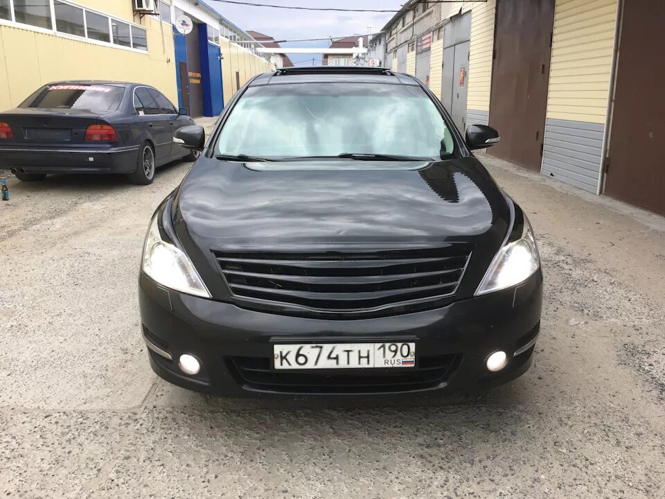 Ниссан теана j32 антихром фото Реснички. - Nissan Teana (J32), 2,5 л, 2012 года стайлинг DRIVE2