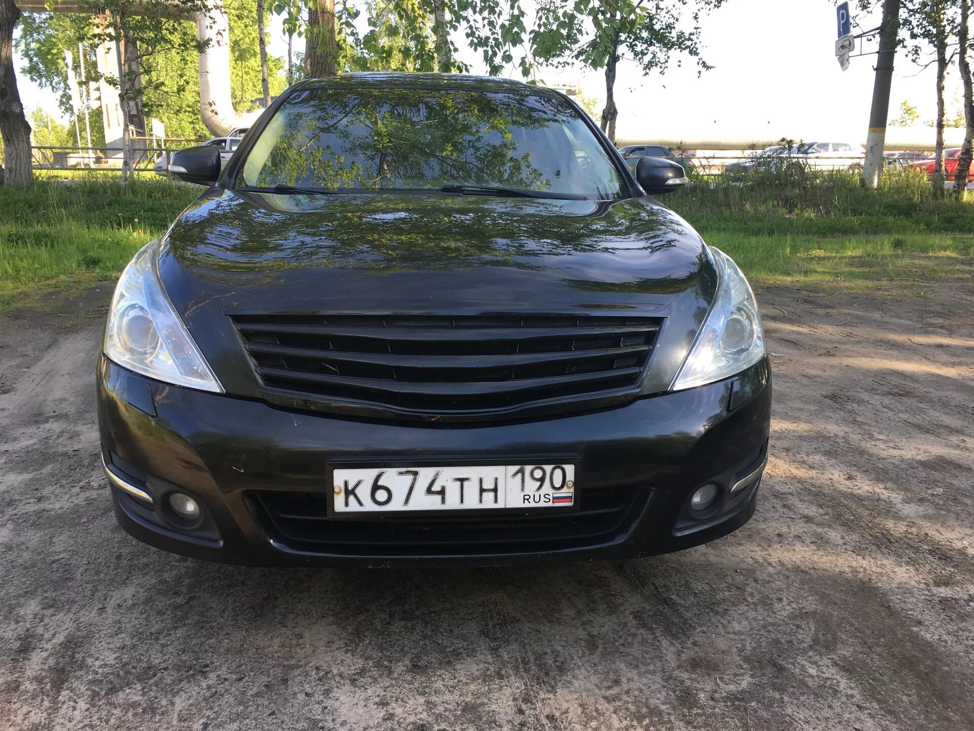 Ниссан теана j32 антихром фото Значок запилил. - Nissan Teana (J32), 2,5 л, 2012 года другое DRIVE2