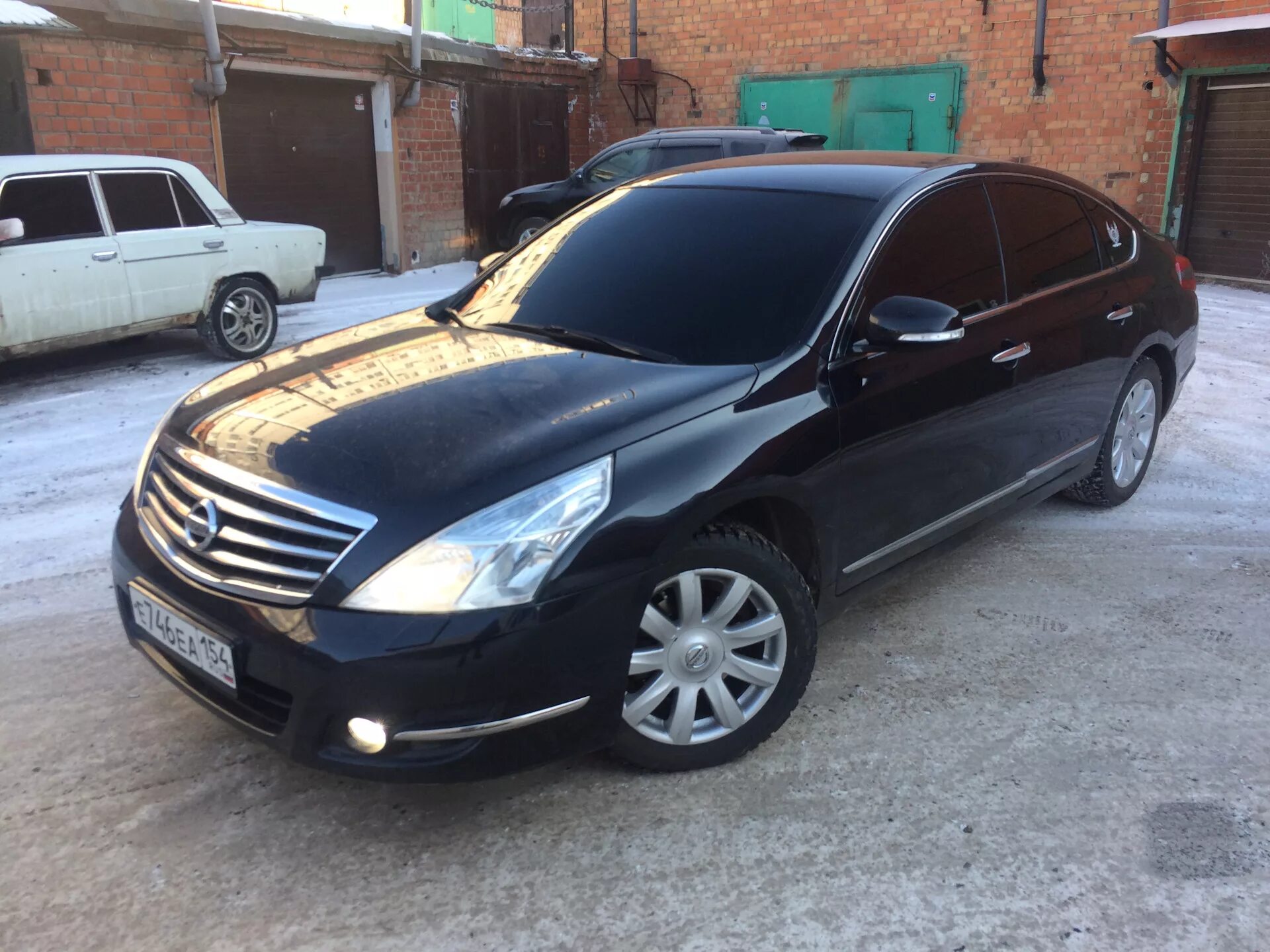 Ниссан теана j32 фото Ночь…или затонировал лоб. - Nissan Teana (J32), 2,5 л, 2008 года стайлинг DRIVE2